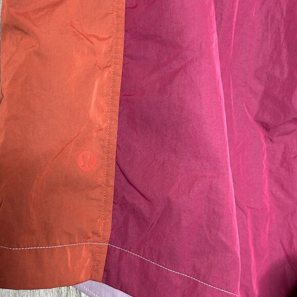 Lululemon Evergreen High Rise Shorts Women Size 12 Multicolor Pockets Unlined - Picture 4 of 6